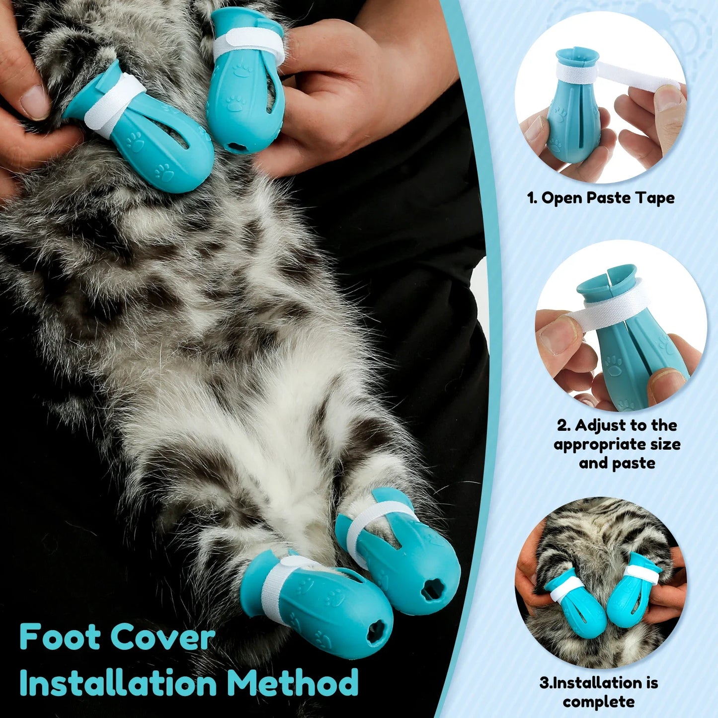 Cat Muzzle Space Hood with Paw Shoes